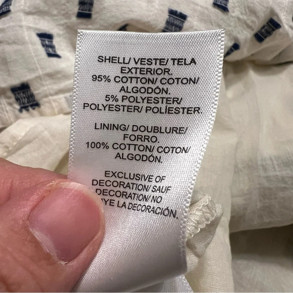 NWT Lucky Brand Cream and Black Patterned Maxi Skirt Size S - Picture 7 of 8